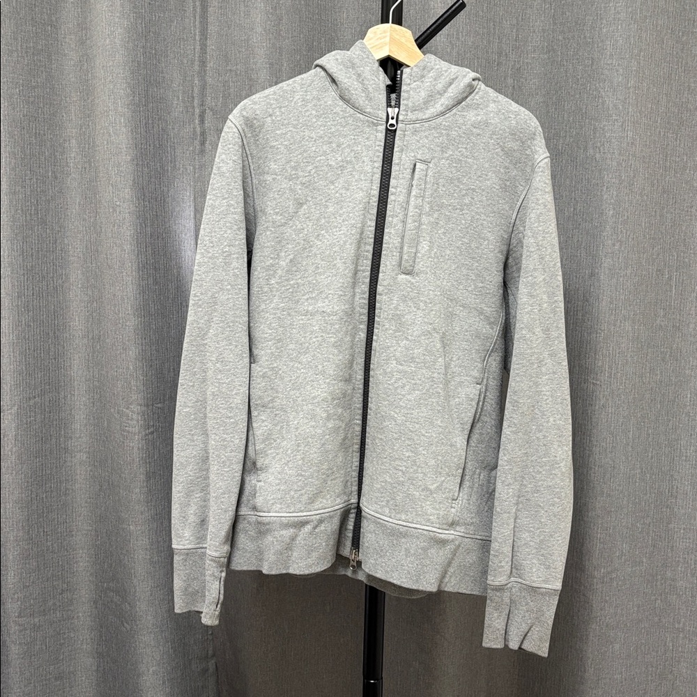 Men’s Gray Lululemon Zip-Up Hoodie